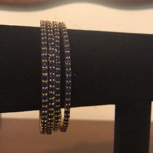 Blue and Gold bracelet